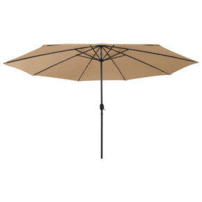 Umbrelă Soare LED Grădină 400 cm - Livrare Gratuită