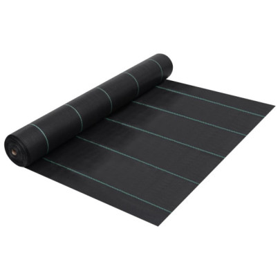 Membrană antiburuieni & antirădăcini - negru - 2x150 m - PP