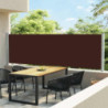 Copertină Laterală Retractabilă Terasă - Maro 140x600 cm