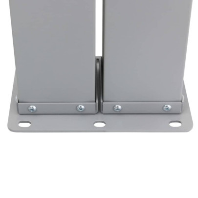 Copertină Laterală Retractabilă Terasă 140x1200 cm Albastru