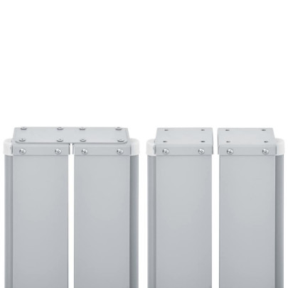 Copertină Laterală Retractabilă Terasă - Albastru 170x1200cm