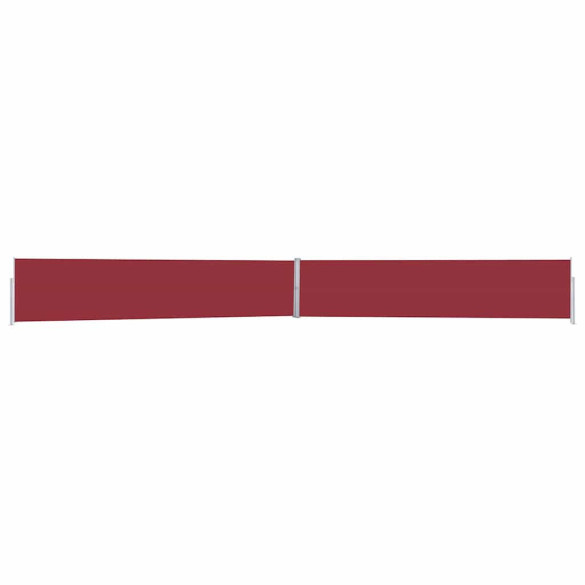 Copertină Laterală Retractabilă Terasă Roșu - 170x1200 cm Copertină Laterală Retractabilă Terasă Roșu - 170x1200 cm