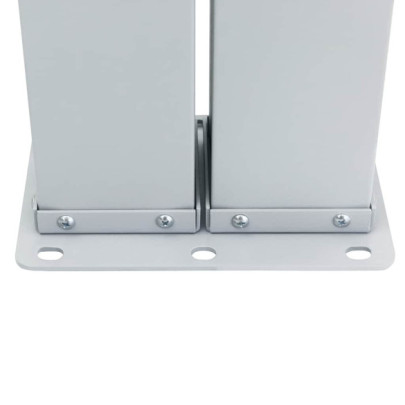 Copertină Laterală Retractabilă Terasă Roșu - 170x1200 cm