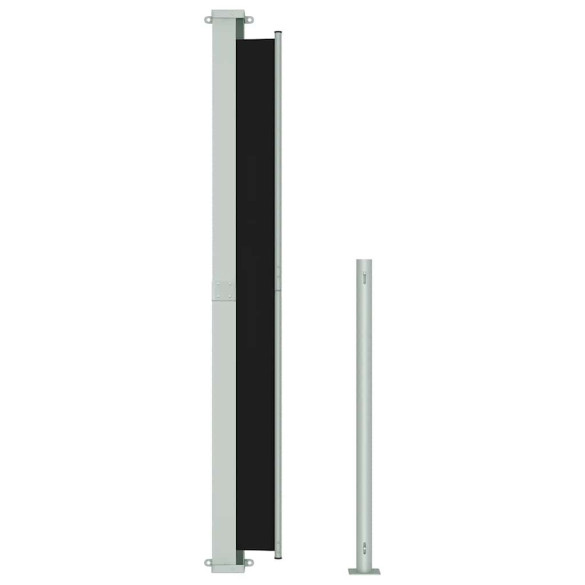 Copertină Laterală Retractabilă Terasă - Negru 180x300 cm Copertină Laterală Retractabilă Terasă - Negru 180x300 cm
