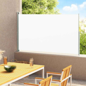 Copertină Laterală Retractabilă Terasă - Crem 200x300 cm