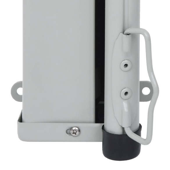 Copertină Laterală Retractabilă Terasă Roșu - 220x300 cm