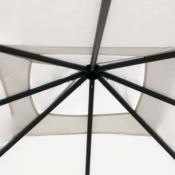 Pavilion Garden 3x3m Crem - Livrare Gratuită