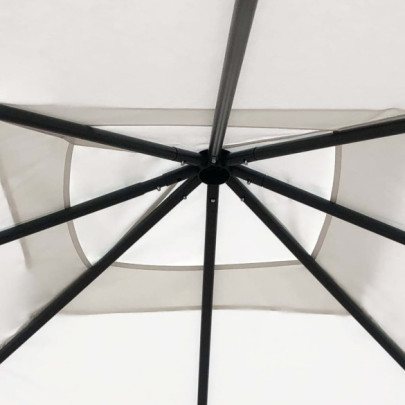 Pavilion Garden 3x3m Crem - Livrare Gratuită