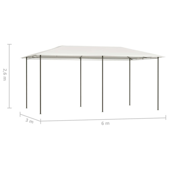 Pavilion Exterior Crem - 2,98x5,3m - Livrare Gratuita