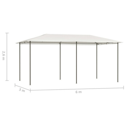 Pavilion Exterior Crem - 2,98x5,3m - Livrare Gratuita