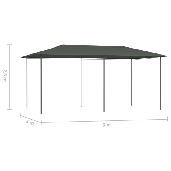 Pavilion Antracit 3x5,3m - Adăpost Exterior Rezistent
