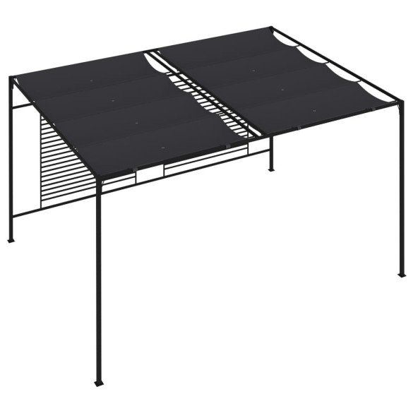 Pavilion Retractabil 4x3m Antracit - Acoperiș Extensibil