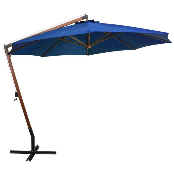 Umbrelă Consolă Azuriu 3,5x2,9 m - Lemn Brad - Livrare Gratuită Umbrelă Consolă Azuriu 3,5x2,9 m - Lemn Brad - Livrare Gratuită