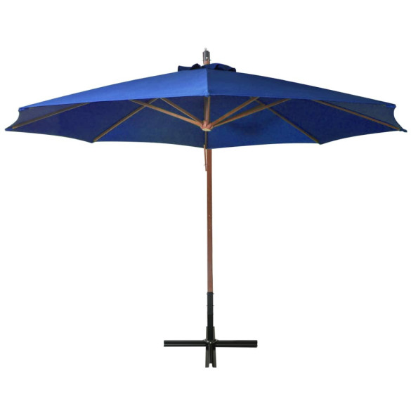 Umbrelă Consolă Azuriu 3,5x2,9 m - Lemn Brad - Livrare Gratuită Umbrelă Consolă Azuriu 3,5x2,9 m - Lemn Brad - Livrare Gratuită