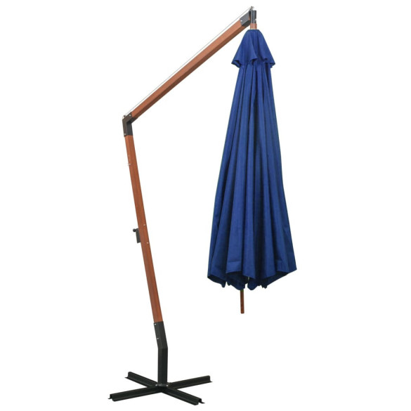 Umbrelă Consolă Azuriu 3,5x2,9 m - Lemn Brad - Livrare Gratuită Umbrelă Consolă Azuriu 3,5x2,9 m - Lemn Brad - Livrare Gratuită