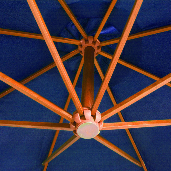 Umbrelă Consolă Azuriu 3,5x2,9 m - Lemn Brad - Livrare Gratuită Umbrelă Consolă Azuriu 3,5x2,9 m - Lemn Brad - Livrare Gratuită