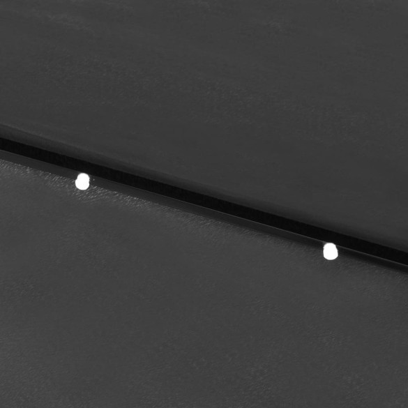 Umbrelă de soare cu LED-uri solare - Antracit 2x3m