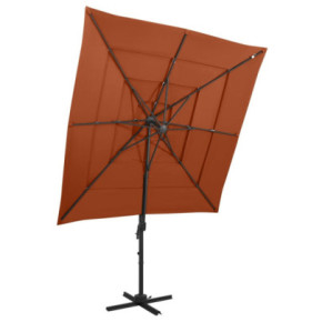 Umbrelă Soare 4 Niveluri - Aluminiu - Livrare Gratuită