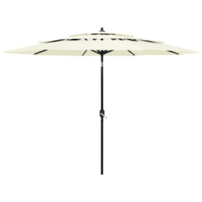 Umbrelă gradină 3 niveluri - Aluminiu - 3m | Livrare gratuită