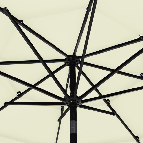 Umbrelă gradină 3 niveluri - Aluminiu - 3m | Livrare gratuită Umbrelă gradină 3 niveluri - Aluminiu - 3m | Livrare gratuită