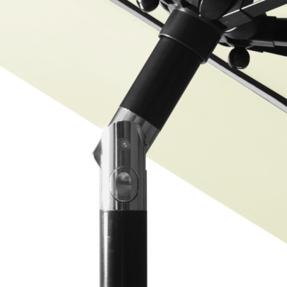 Umbrelă gradină 3 niveluri - Aluminiu - 3m | Livrare gratuită