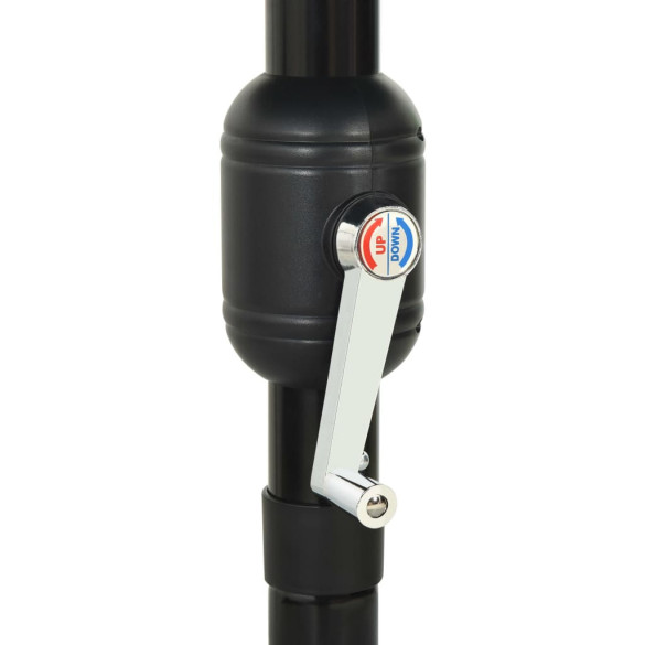 Umbrelă Grădină 3 Niveluri - Aluminiu Antracit 350cm