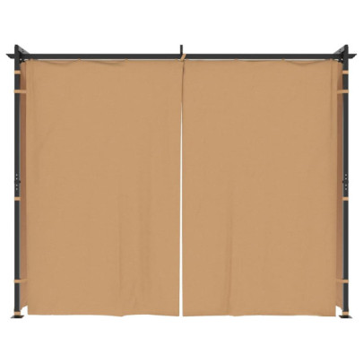 Pavilion cu Draperii 3x3m - Oțel Rezistent | Livrare Gratuită