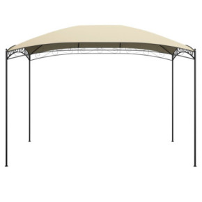 Pavilion exterior crem 3x4m - Cort protecție ploaie și soare 2