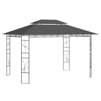 Pavilion - antracit - 4x3x2,7 m - 160 g/m²