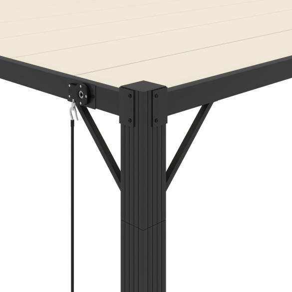 Pavilion cu Acoperiș Reglabil Jaluzea - 3x3 m