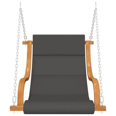 Scaun Balansoar Exterior cu Pernă - Lemn Masiv | Livrare Gratuită