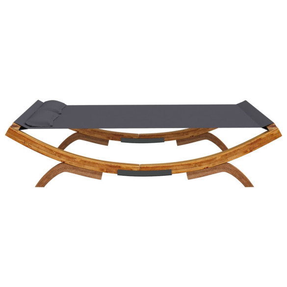 Pat Exterior Antracit - Lemn Masiv Curbat 165x188,5 cm
