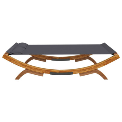 Pat Exterior Antracit - Lemn Masiv Curbat 165x188,5 cm