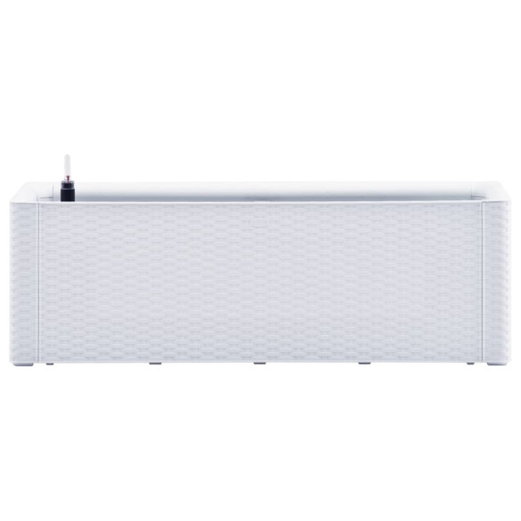Strat Înălțat Grădină cu Auto-Udare - Alb - 100x43x33 cm