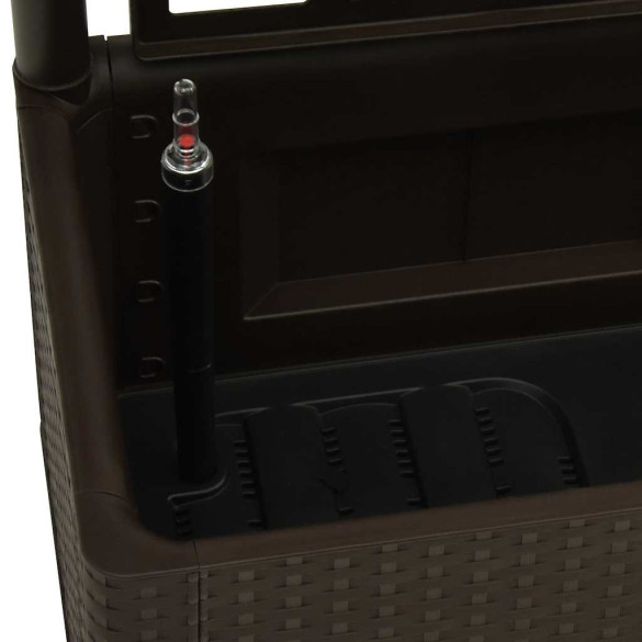 Strat Înălțat Grădină cu Spalier și Sistem Auto-Udare