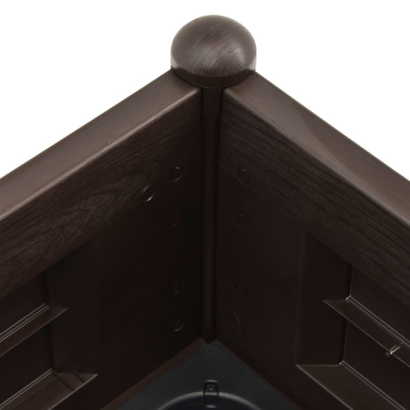 Strat Înălțat Grădină - Cafeniu - 100x43x35 cm - PP