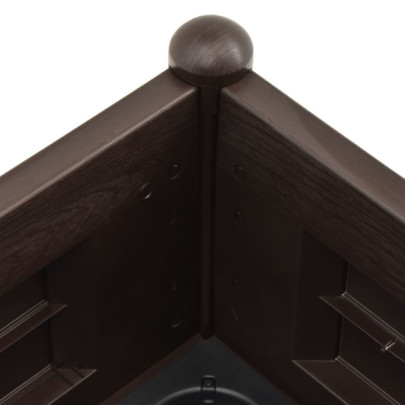 Strat Înălțat Grădină - Cafeniu - 100x43x35 cm - PP