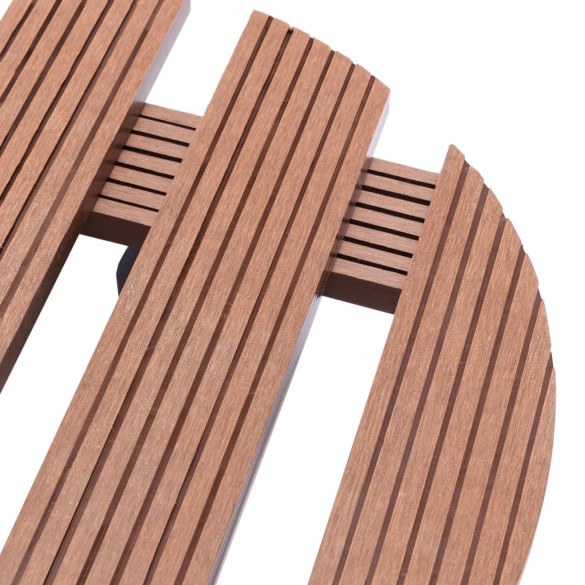 Cărucioare Plante WPC - 4 buc - Capacitate 100 kg - Livrare Gratuită