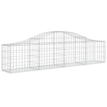 Coșuri Gabion Arcuite Fier Galvanizat | Garduri Decorative