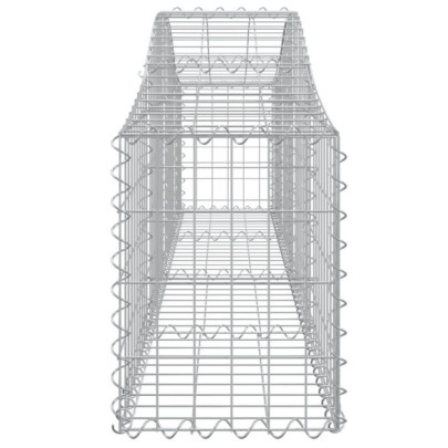 Coșuri Gabion Arcuite Fier Galvanizat | Garduri Decorative