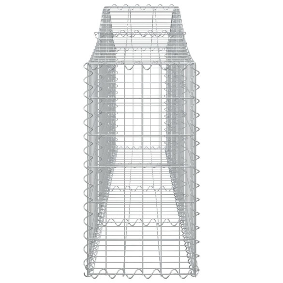 Coșuri Gabion Arcuite Fier Galvanizat - Set 5 bucăți