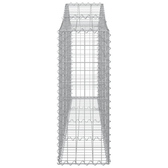 Coșuri Gabion Arcuite 6 bucăți - Fier Galvanizat Rezistent