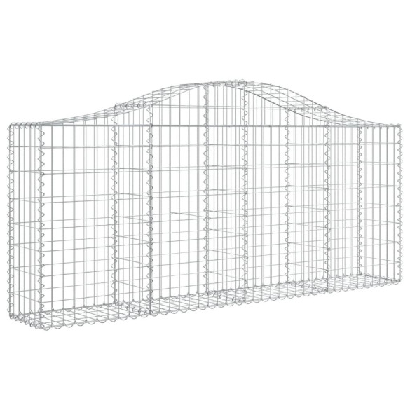 Coșuri Gabion Arcuite Fier Galvanizat | Barieră Decorativă Grădină