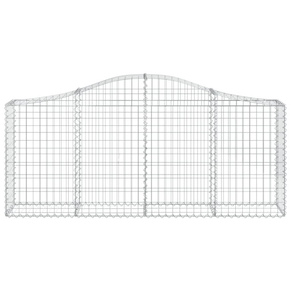 Coșuri Gabion Arcuite Fier Galvanizat | Gard Decorativ