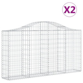 Coșuri Gabion Arcuite 200x30x100/120 cm - Fier Galvanizat 2