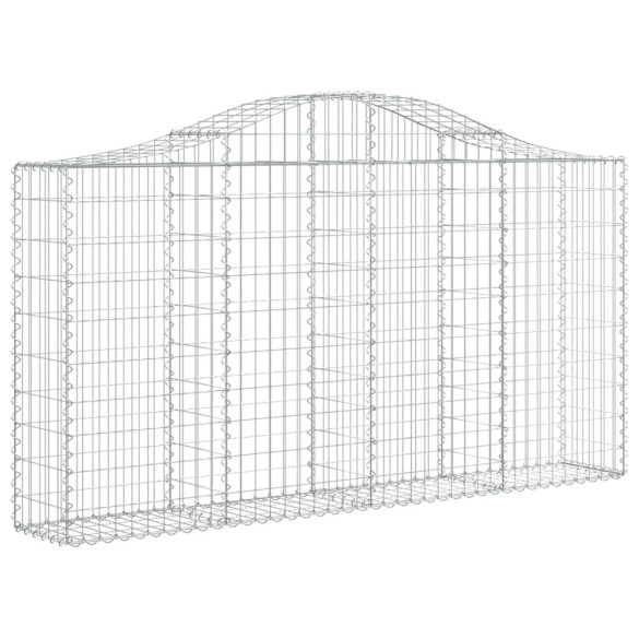 Coșuri Gabion Arcuite 200x30x100/120 cm - Fier Galvanizat