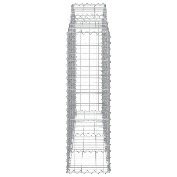 Coșuri Gabion Arcuite 200x30x100/120 cm - Fier Galvanizat