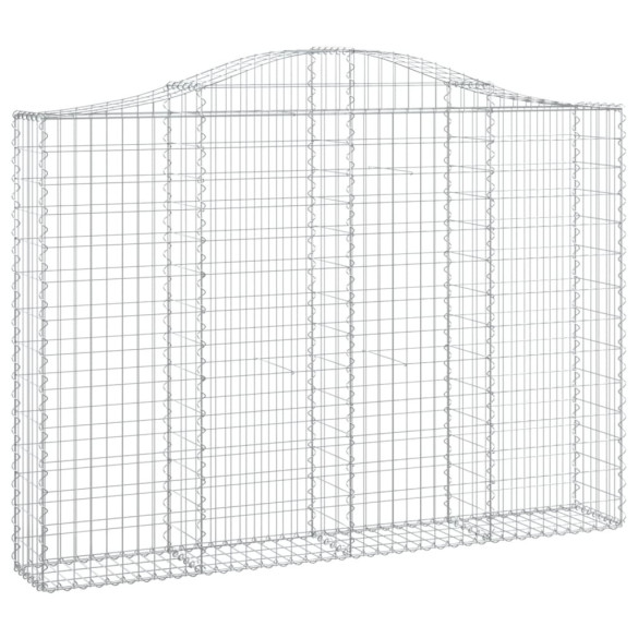 Coșuri Gabion Arcuite | Barieră Decorativă Grădină | Fier Galvanizat