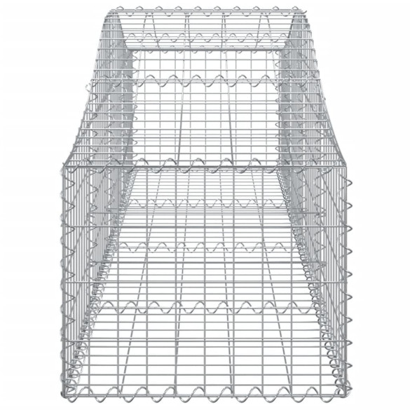 Coșuri Gabion Arcuite 5 Buc - Fier Galvanizat | Livrare Gratuită