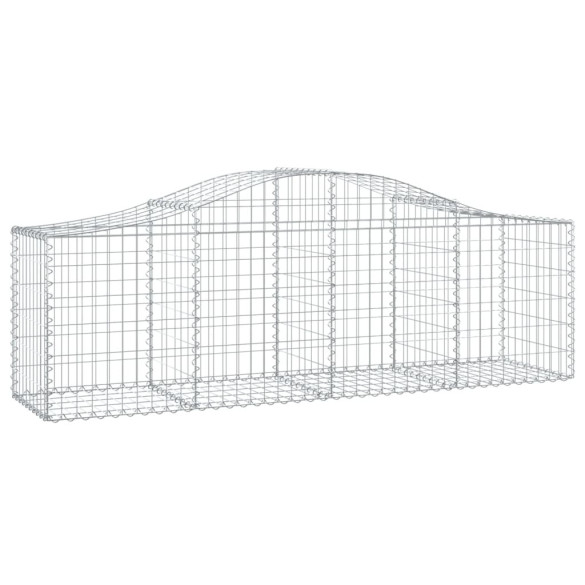 Set 5 Coșuri Gabion Arcuite - Fier Galvanizat | Livrare Gratuită